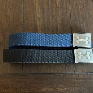 Under Armour Belts Blue and Black